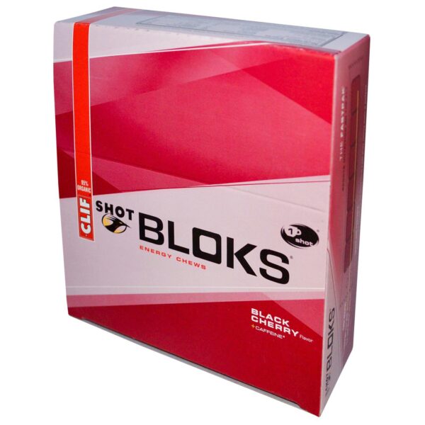 Clif Bar Black Cherry Clif Bar Shot Blok (18x2.1 Oz)