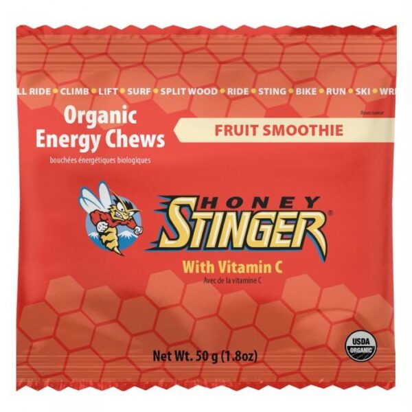 Honey Stinger Organic Fruit Smoothie Chews  (12x1.8 Oz)